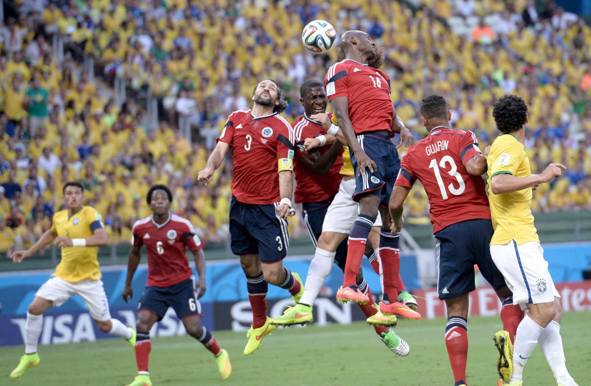 Las mejores imágenes del partido Colombia Vs Brasil