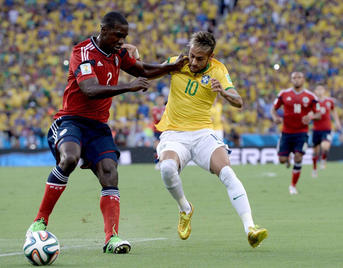 Las mejores imágenes del partido Colombia Vs Brasil
