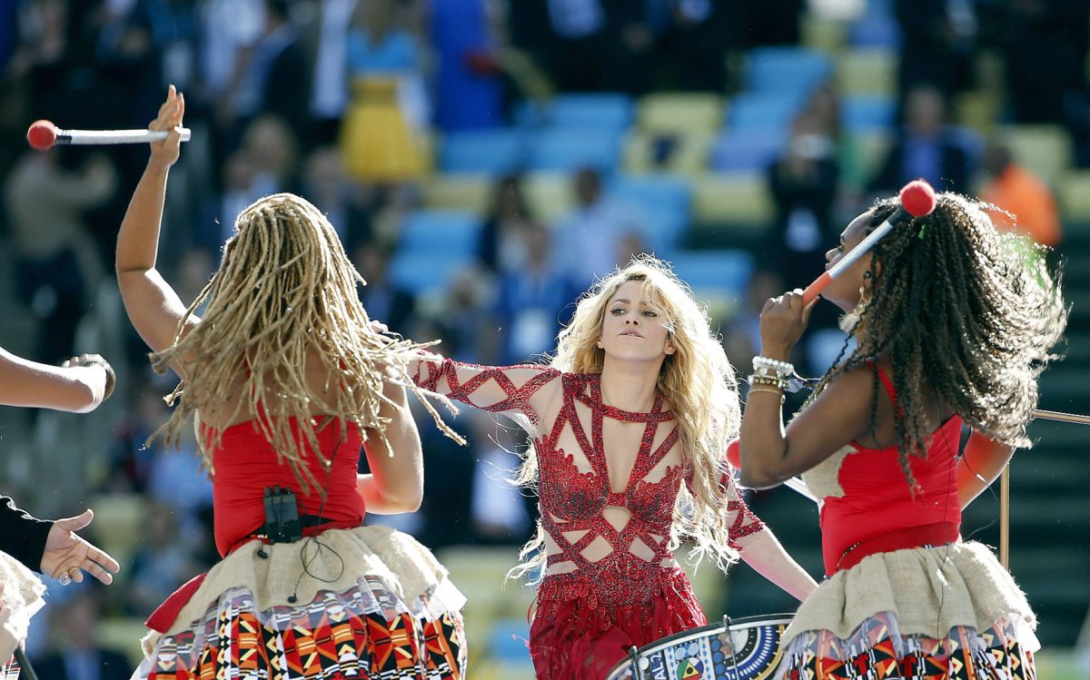 Shakira encendió al Maracaná en el Mundial Brasil 2014