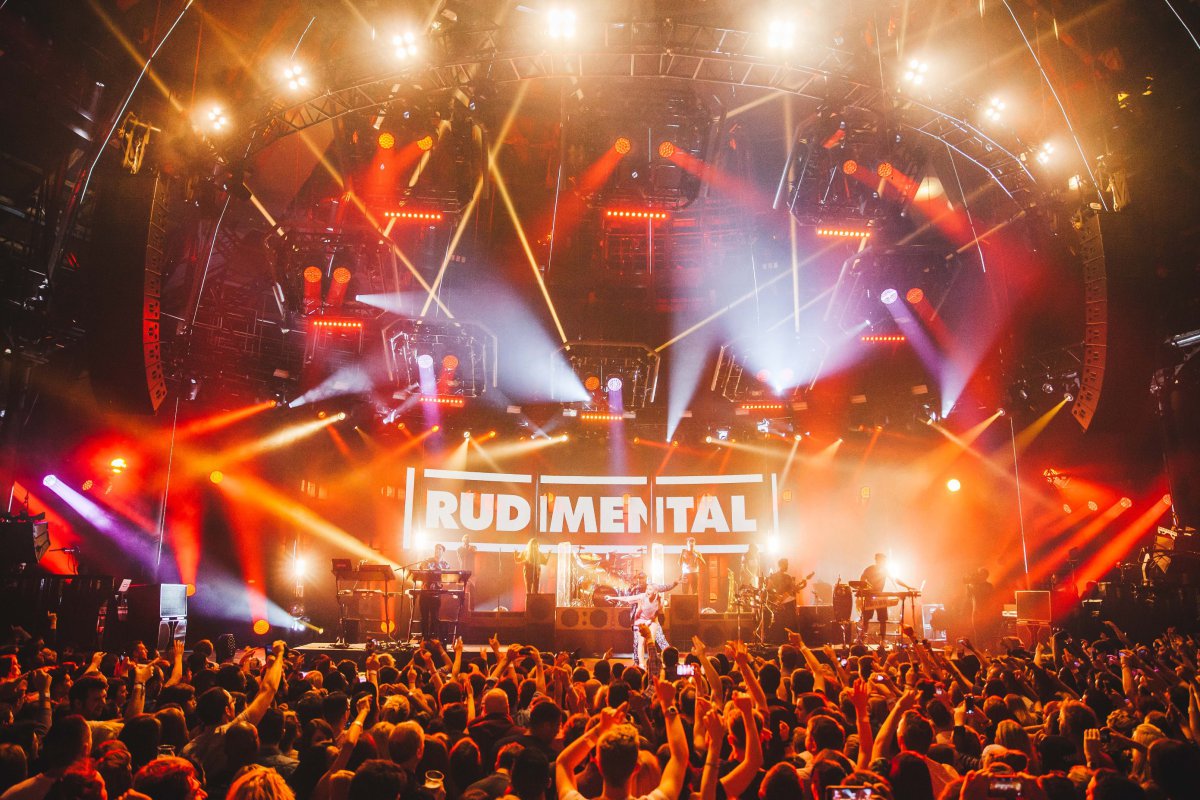 La presentación de Rudimental en el iTunes Festival