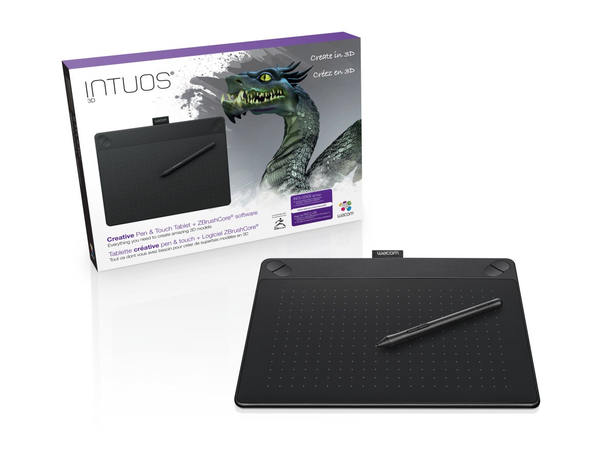  Intuos 3D Creative Pen & Touch Tablet