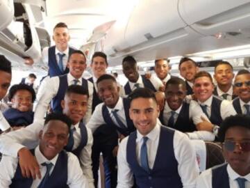 Los mejores memes en el arribo de la selección Colombia a Rusia