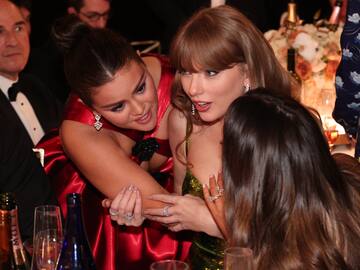 ¿No fue por Timotheé? La teoría sobre lo que realmente le dijo Selena a Taylor en los GGA