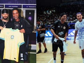 Así fue el partido de Blessd, Maluma y Ronaldinho en Medellín: un evento lleno de leyendas