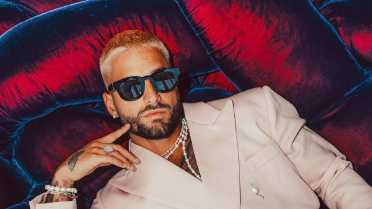 "¿Cómo me ven de papá?": Maluma comparte una emotiva foto con su ahijado Máximo
