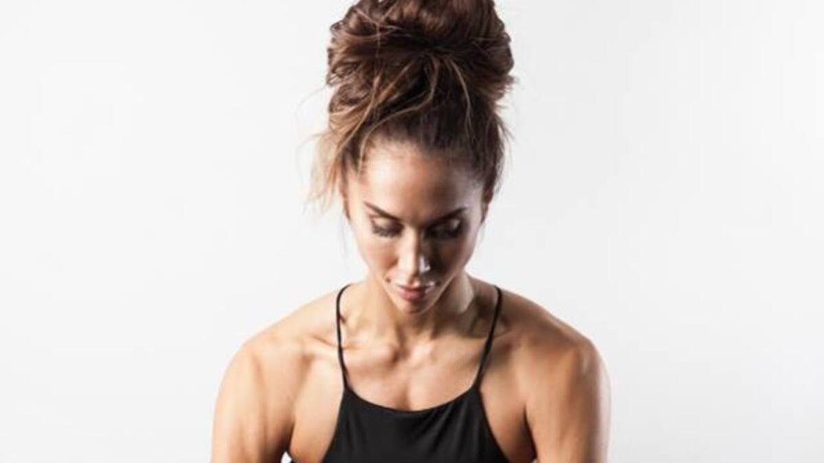 Así se ve una embarazada con abdominales a pocos días de ser madre