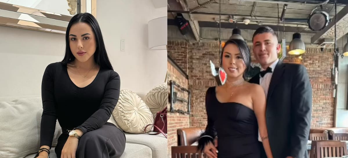 Créditos: Juliana Calderón y su pareja - Foto tomada de Instagram