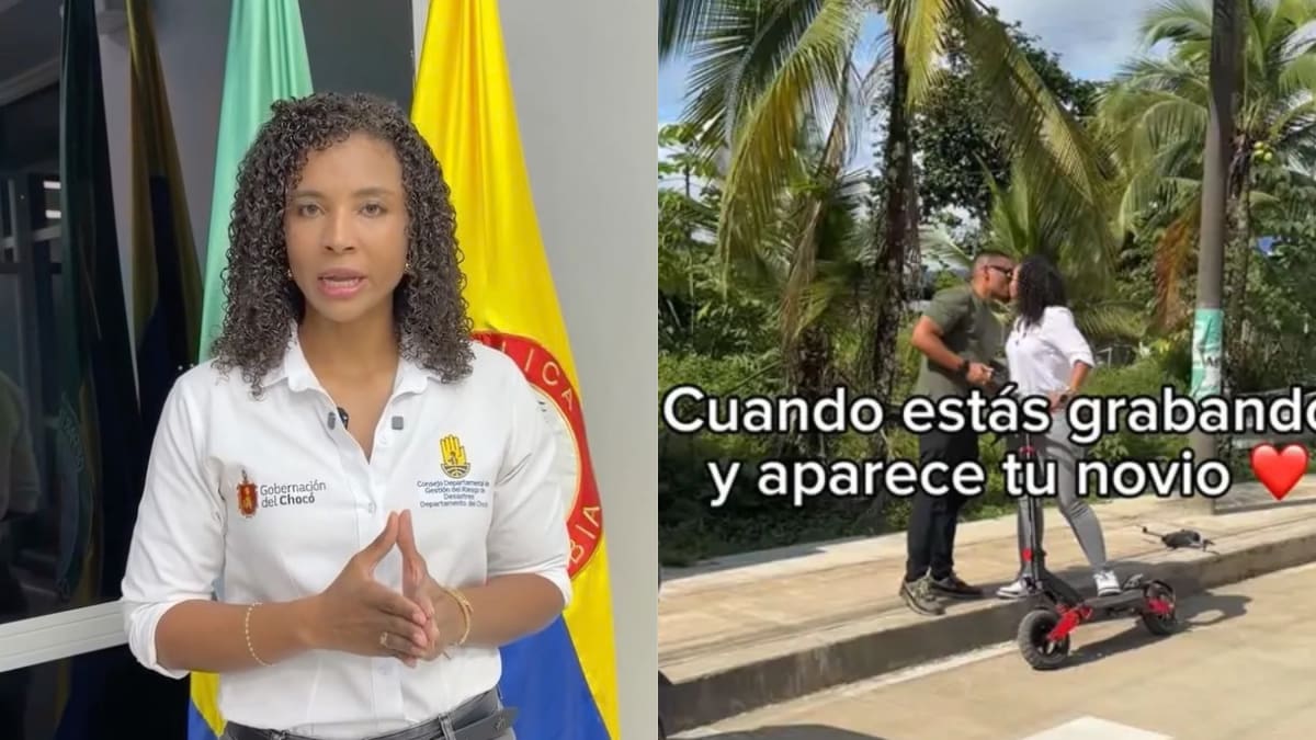 ¿Quién es Jhovanny Arias? El novio de la gobernadora del Chocó que apareció en un inesperado video viral
