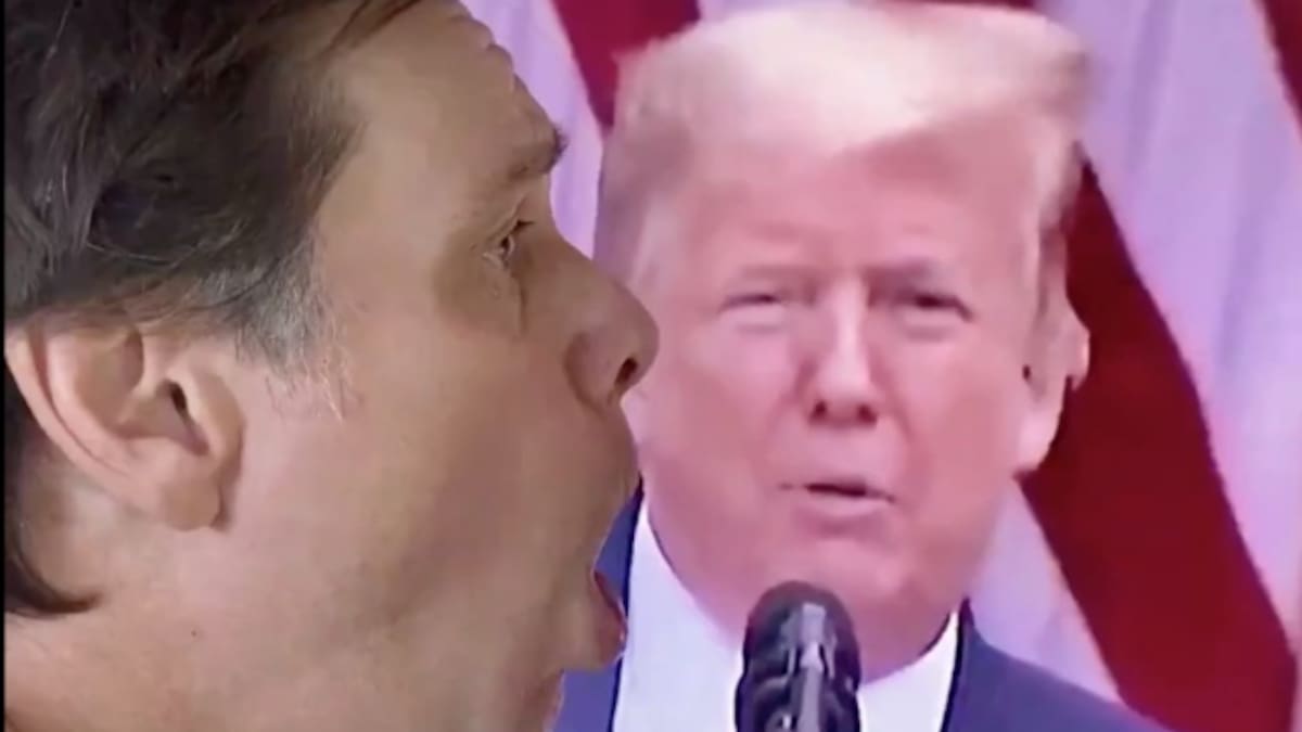 Jim Carrey se burló de Trump y le “tosió en la cara”