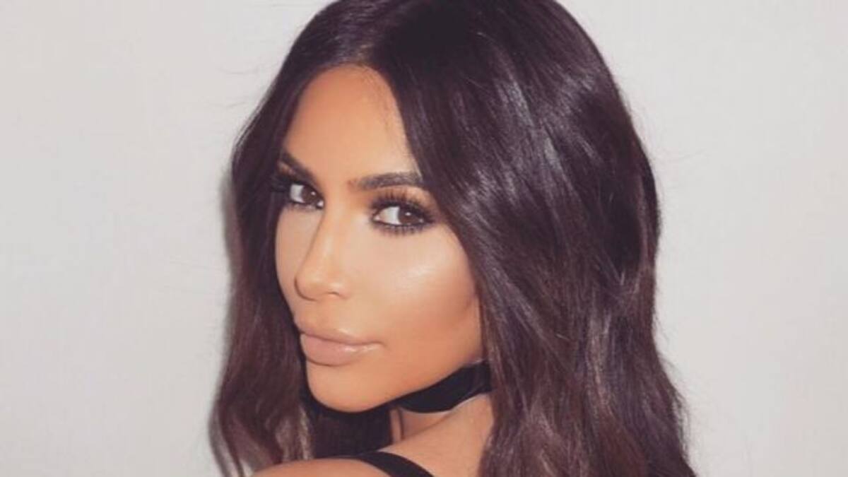 Kim Kardashian se encontró a su doble