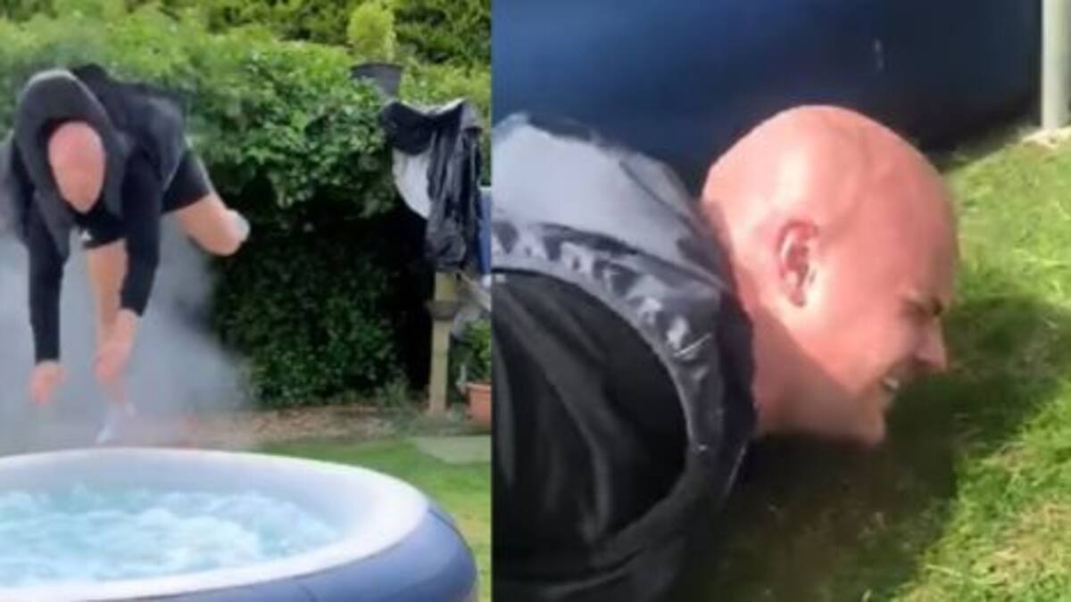 Influencer se parte la espalda por pesada broma que le hizo su novia