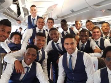 Los mejores memes en el arribo de la selección Colombia a Rusia