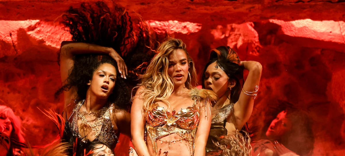 Karol G, actuación en Coachella Fest 2026.