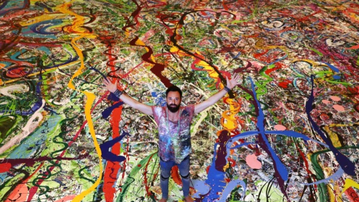 “La humanidad” es la inspiración de la pintura más grande del mundo