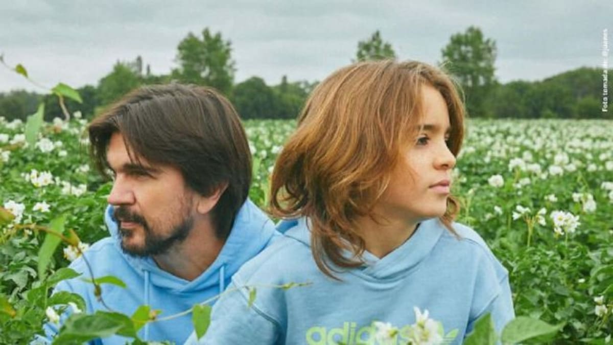 Dante, el hijo de Juanes, sorprende con su talento para el canto