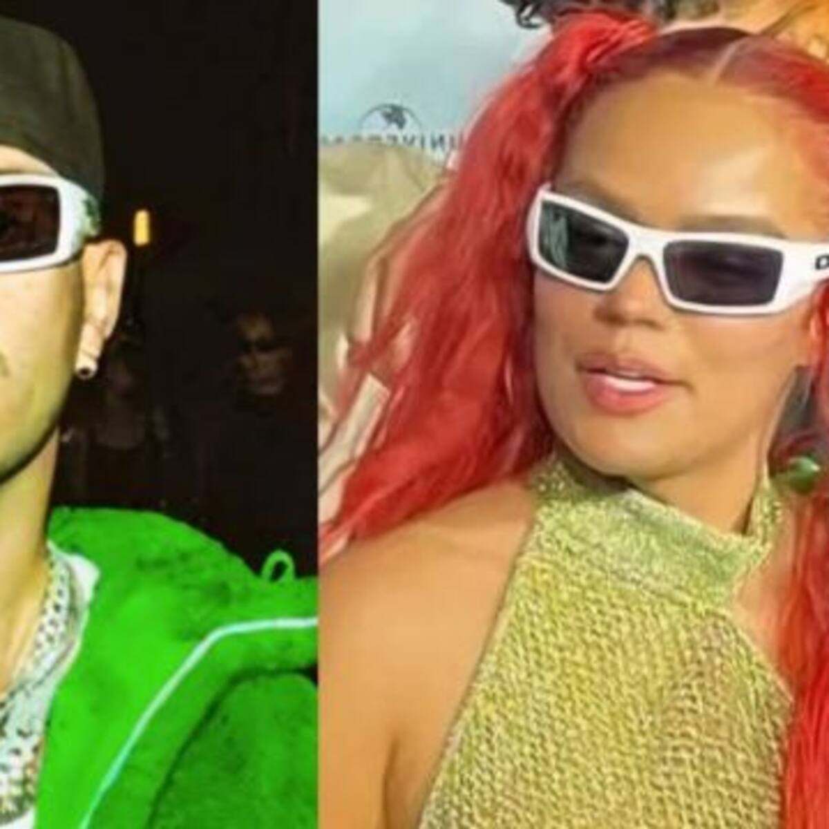 ¡Atención! Karol G y Feid fueron pillados en el aeropuerto de Medellín abordando un avión privado