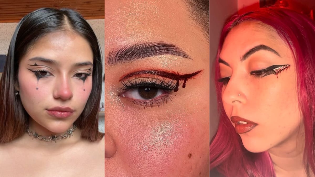 Delineados para Halloween fáciles (créditos: Pinterest)