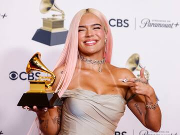 Karol G hace historia en los Grammy; es la primera mujer en ganar ‘Mejor Álbum de Música Urbana’