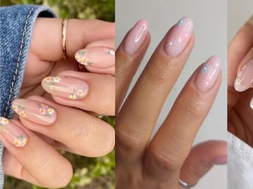 Tres diseños de uñas cortas en forma de almendra que serán tendencia en junio