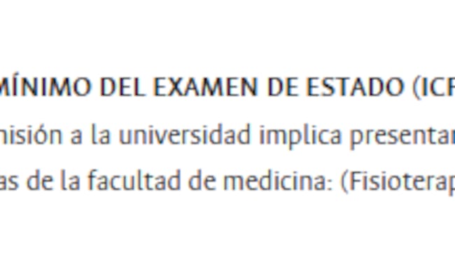 Créditos: Requisitos de la Universidad Nacional de Colombia - Captura tomada de la página web de la universidad