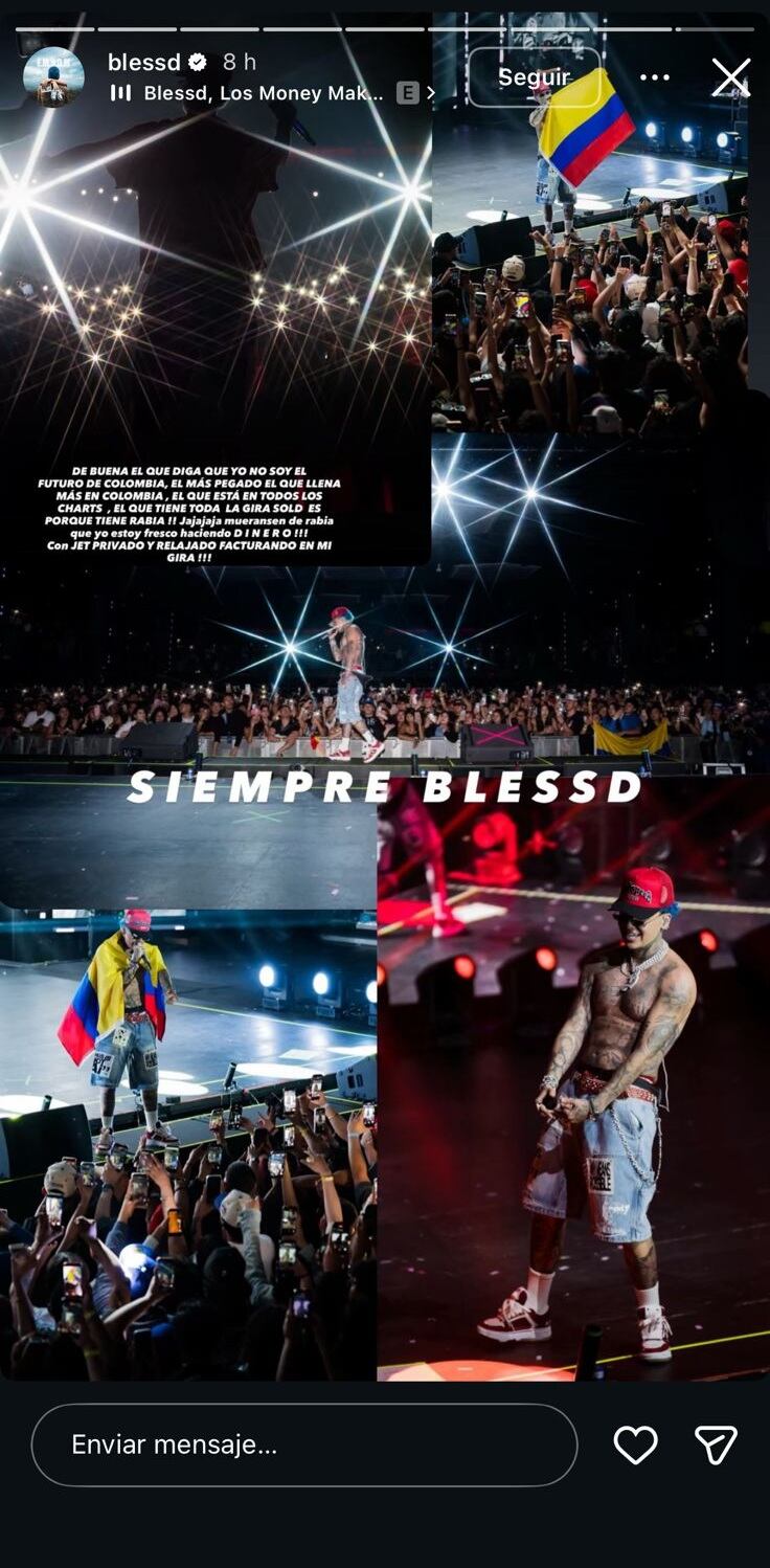 Créditos: Blessd - Instagram