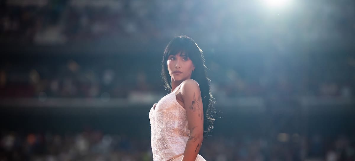 Aitana en su concierto en el Riyadh Air Metropolitano Julio 2025