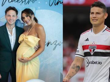 ¿Se caen mal? Gabriel Coronel, esposo de Daniela Ospina, dijo cómo se lleva con James Rodríguez