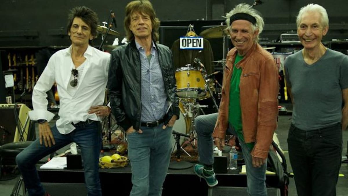 Mick Jagger paseó por el centro de Bogotá