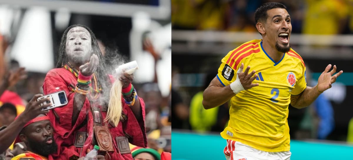 Créditos: Selección de Ghana vs. Colombia - Fotos tomadas de redes sociales y Getty Images