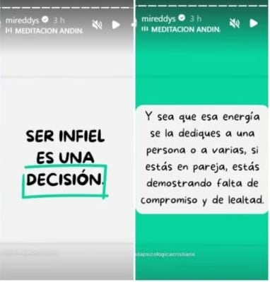 Créditos: Mireddys González - Captura de Instagram
