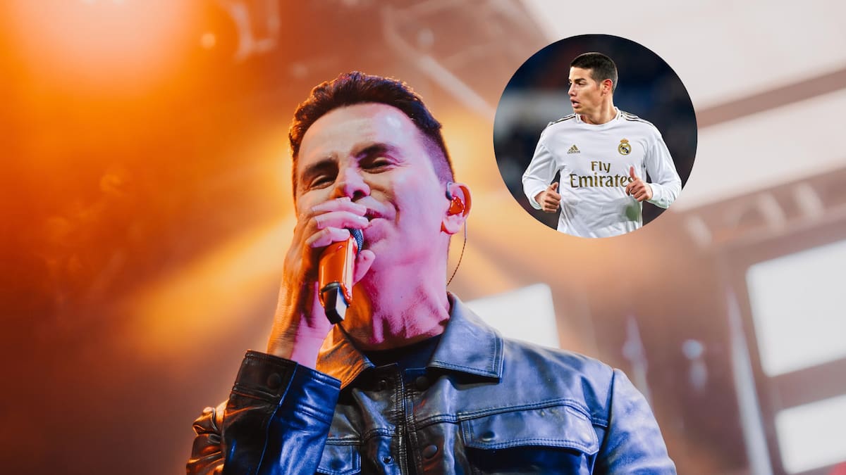 ¿James Rodríguez dejó "vestido y alborotado" a Jhonny Rivera? Esta es la curiosa anécdota