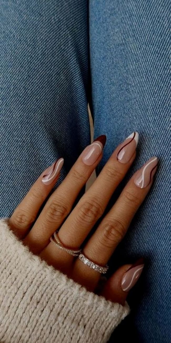 Créditos: Uñas para septiembre - Pinterest