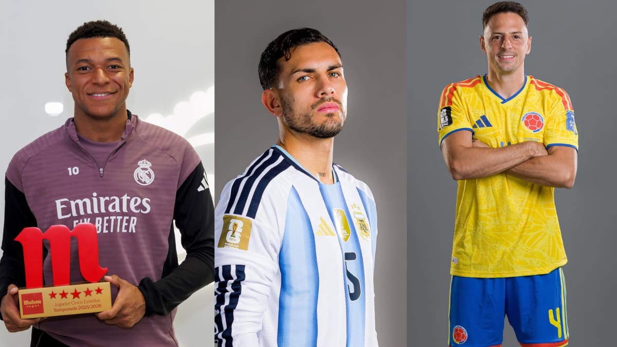 Ellos son los tres jugadores de la Copa Mundial de la FIFA 2026 que se roban todas las miradas