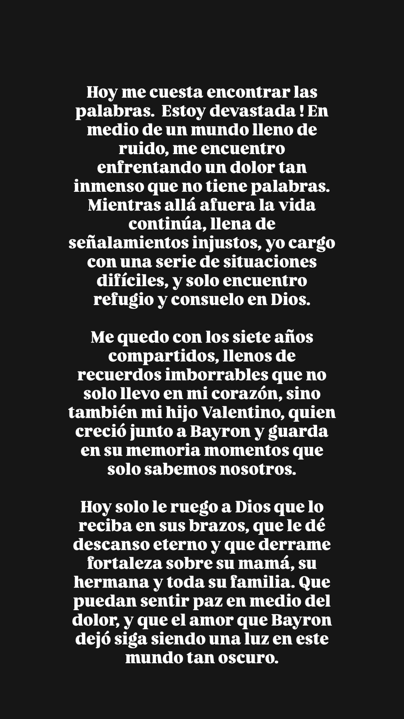 Creditos: Marcela Reyes - Historias de Instagram