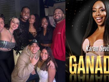 Así fue la fiesta de celebración de los 'Papillentes' tras la victoria de Karen Sevillano en LCDLF