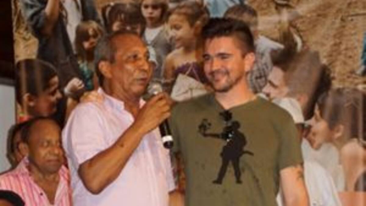 Juanes se reunió con los juglares vallenatos