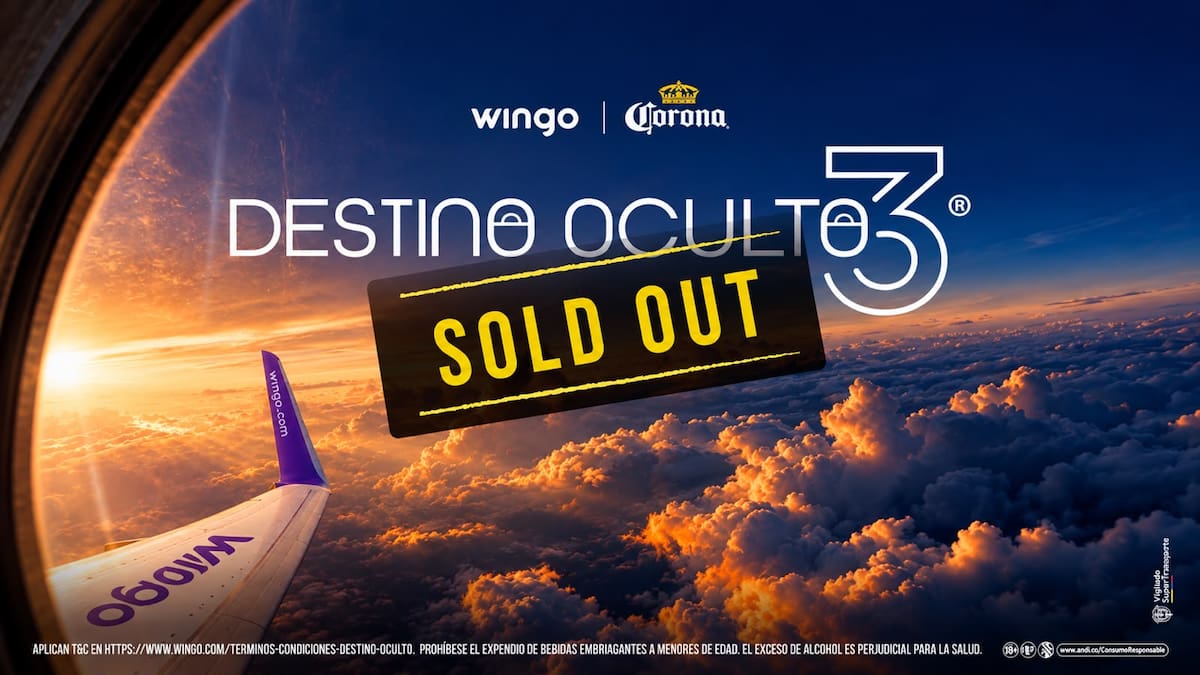 Wingo lo hizo de nuevo: ‘Destino Oculto 3’ rompe un nuevo récord y agota sus cupos en 19 minutos