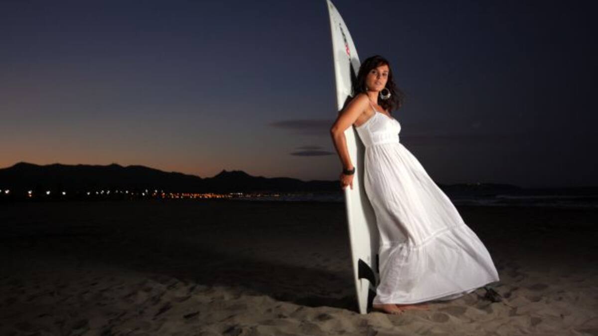 Se la llevó el mar cuando le tomaban la foto