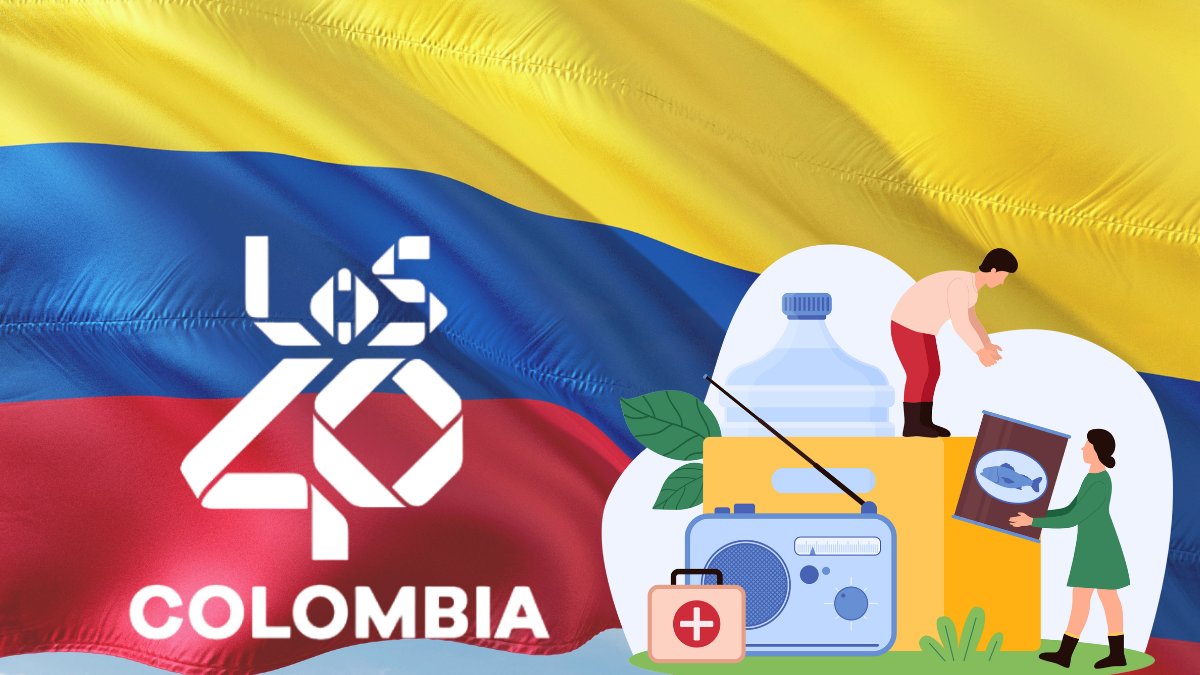 ¡LOS40 Colombia se une a la emergencia! Recibimos donaciones para ayudar a las víctimas del terremoto