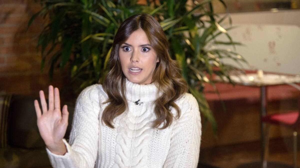 El vestido rojo de Paulina Vega que es criticado por sus seguidores