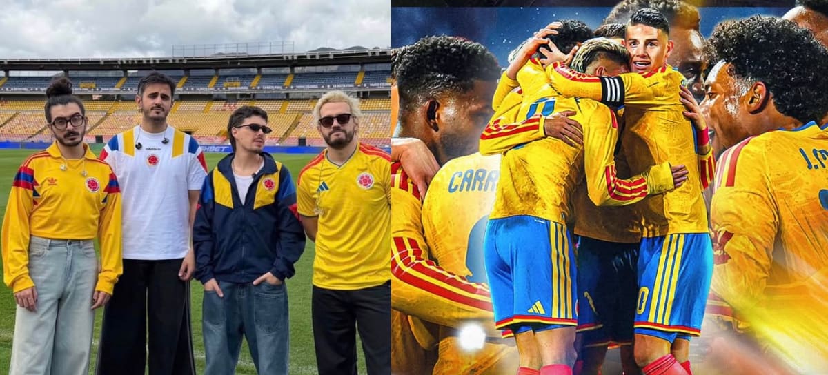 Créditos: Morat y la Selección Colombia se presentan en el Campín de Bogotá - Redes sociales