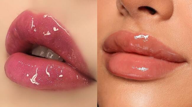 Labios glossy y con efecto húmedo | Créditos: Pinterest
