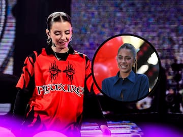 ¿Confirman su amor? Young Miko atrapada dedicandole canción a Tini en medio de su concierto