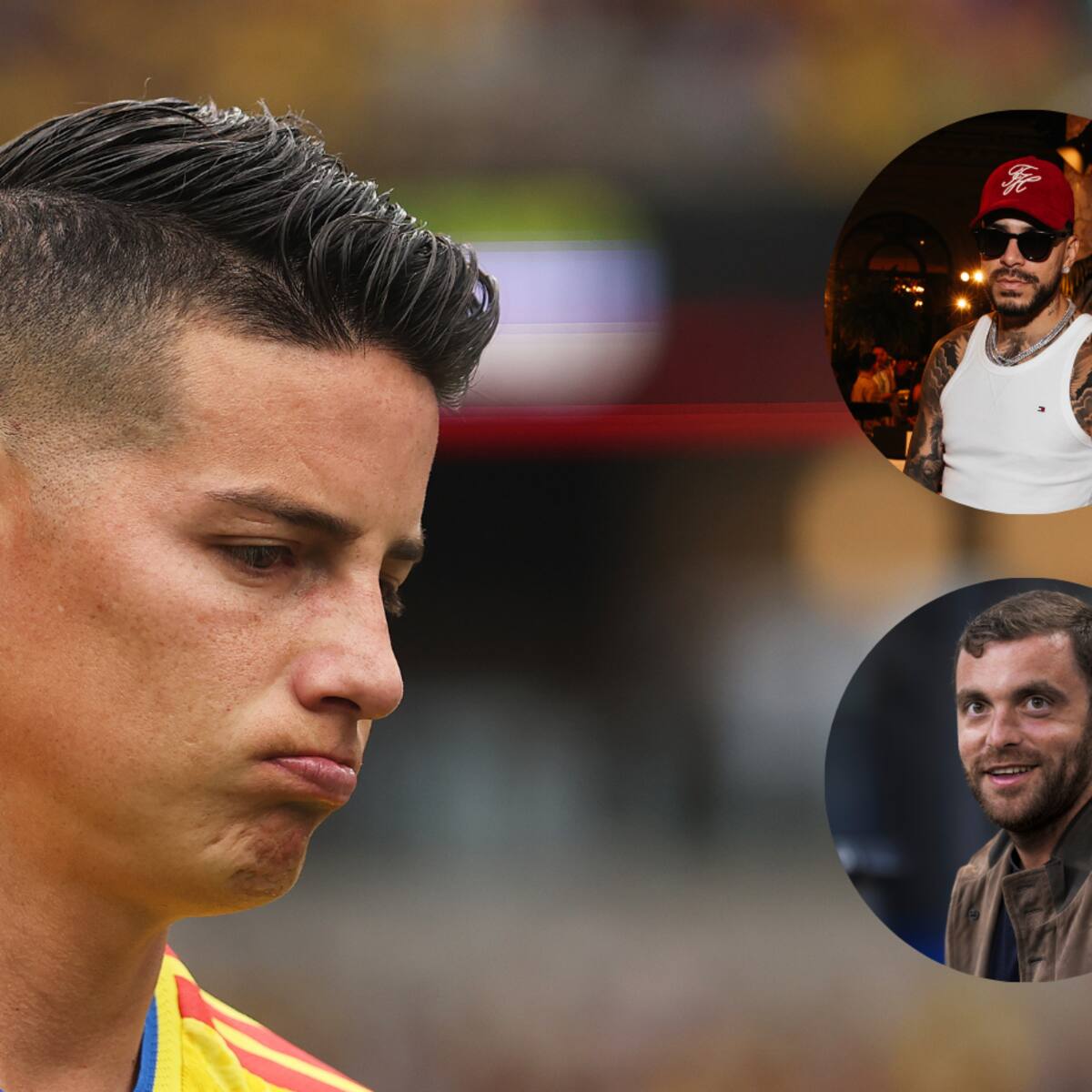 Desde Ryan Castro hasta Fabrizio Romano: estas son algunas celebridades que han reaccionado al retiro de James Rodríguez