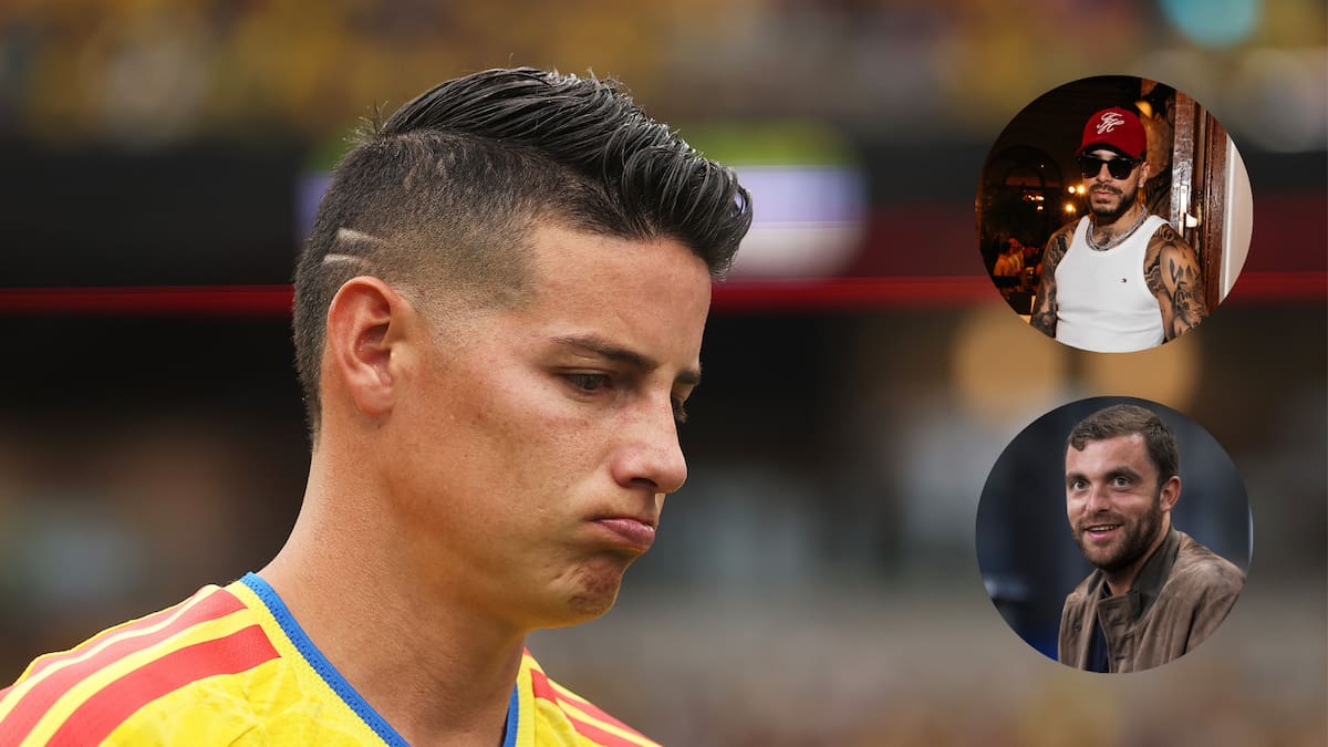Desde Ryan Castro hasta Fabrizio Romano: estas son algunas celebridades que han reaccionado al retiro de James Rodríguez