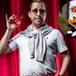 Juanpis González apareció en España comiendo pollo Frisby ¿Lo atacaron?