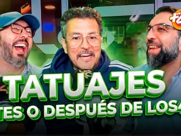 Montoya, Rafa y Tato se reúnen de nuevo en '+De40' de LOS40 Colombia ¿Cuál es el peor Tatuaje que tienen?