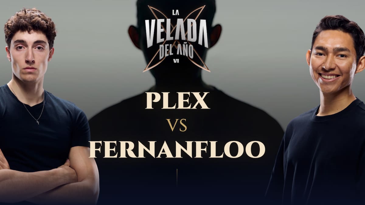 Hora exacta y dónde ver la pelea entre Fernanfloo y Plex en 'La Velada del año 2026'