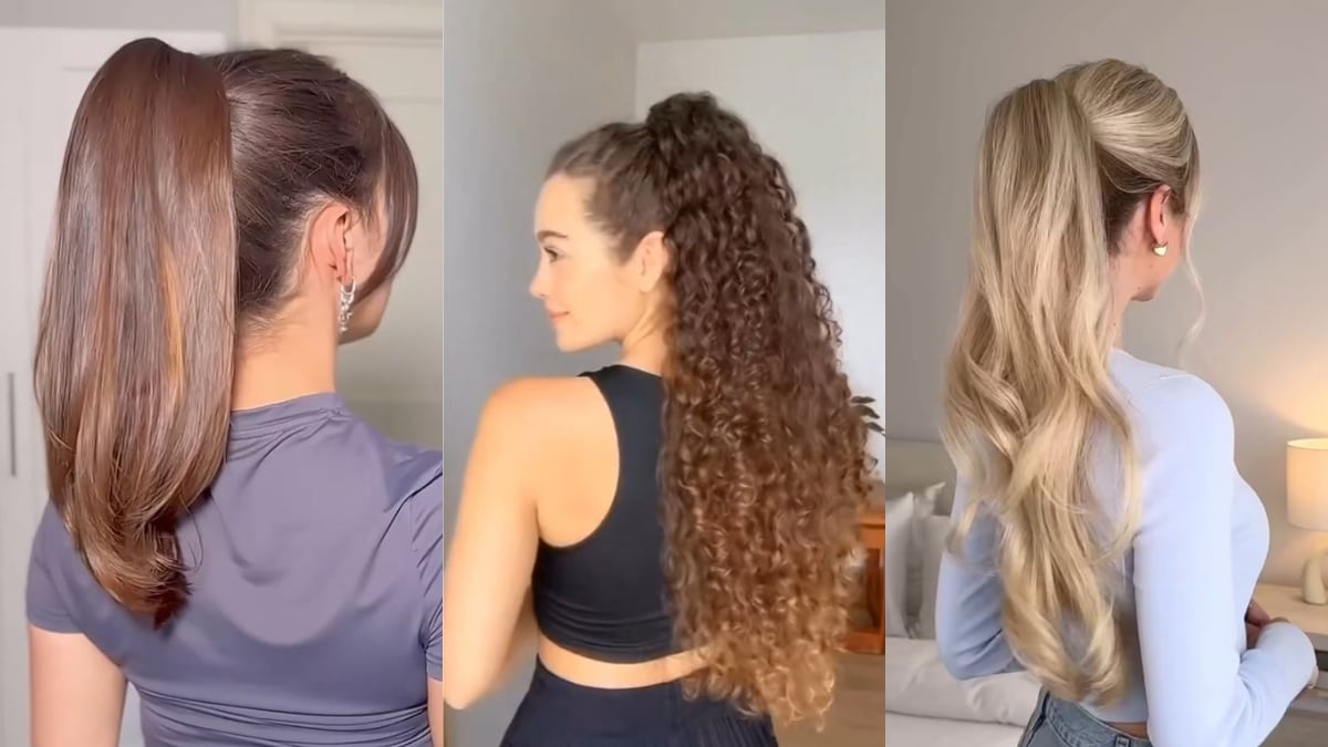 Peinado cola ce caballo alta (créditos: Pinterest)