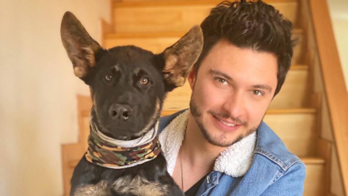 Diego Sáenz presenta al nuevo integrante de su casa